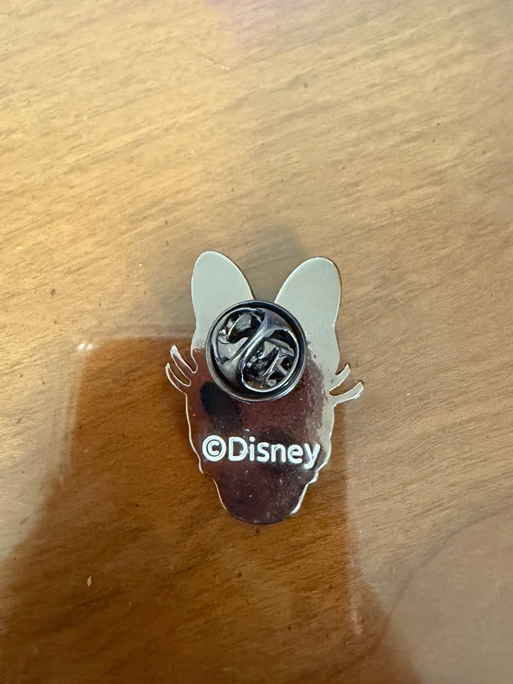 Disney Daisy Duck Enamel Pin - Pink Bow, White Face, Yellow Beak